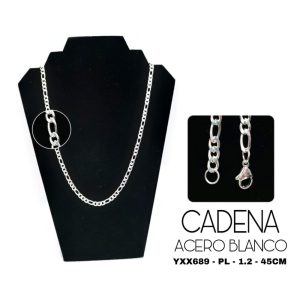 CADENA ACERO BLANCO