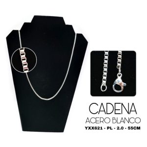 CADENA ACERO BLANCO