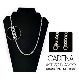 CADENA ACERO BLANCO