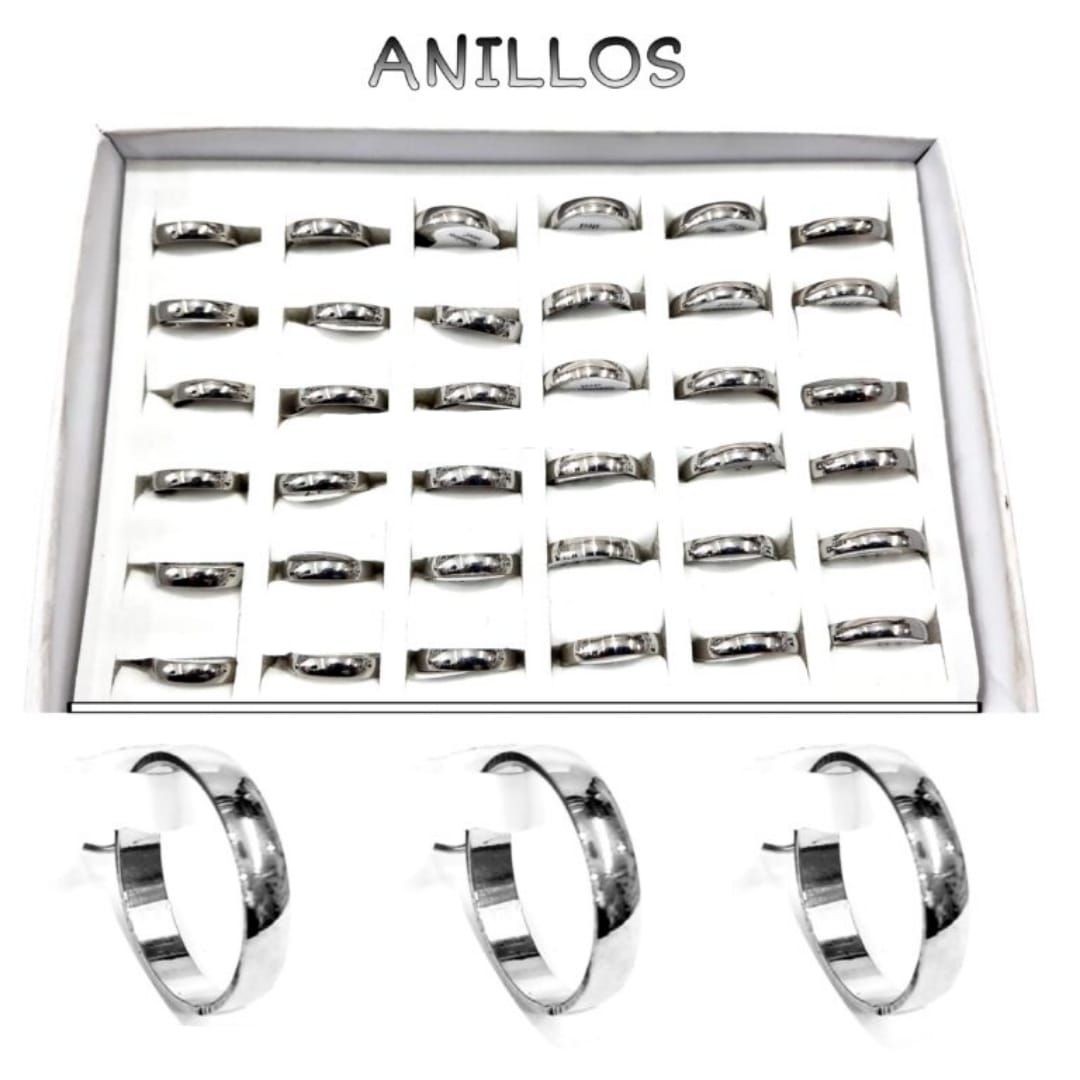 ANILLO POR CAJA (36 UNIDADES)