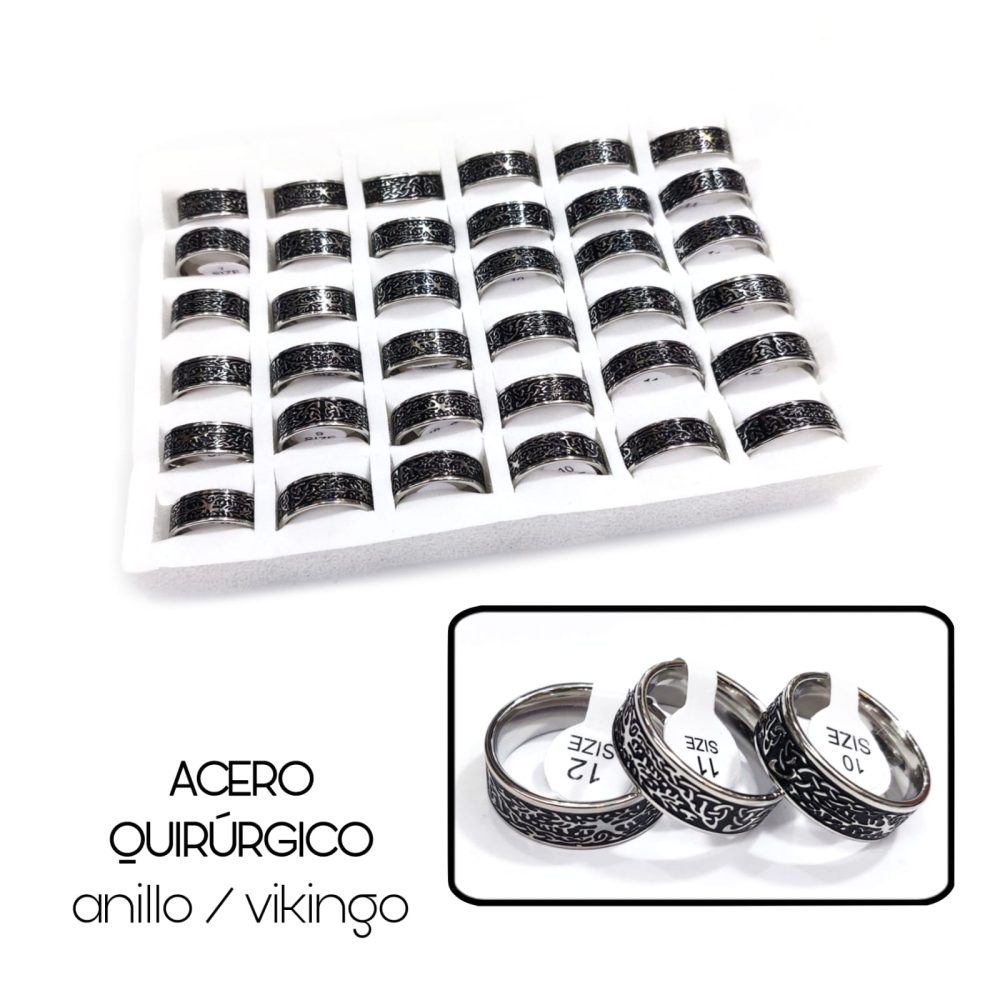 ANILLO POR CAJA (36 UNIDADES)