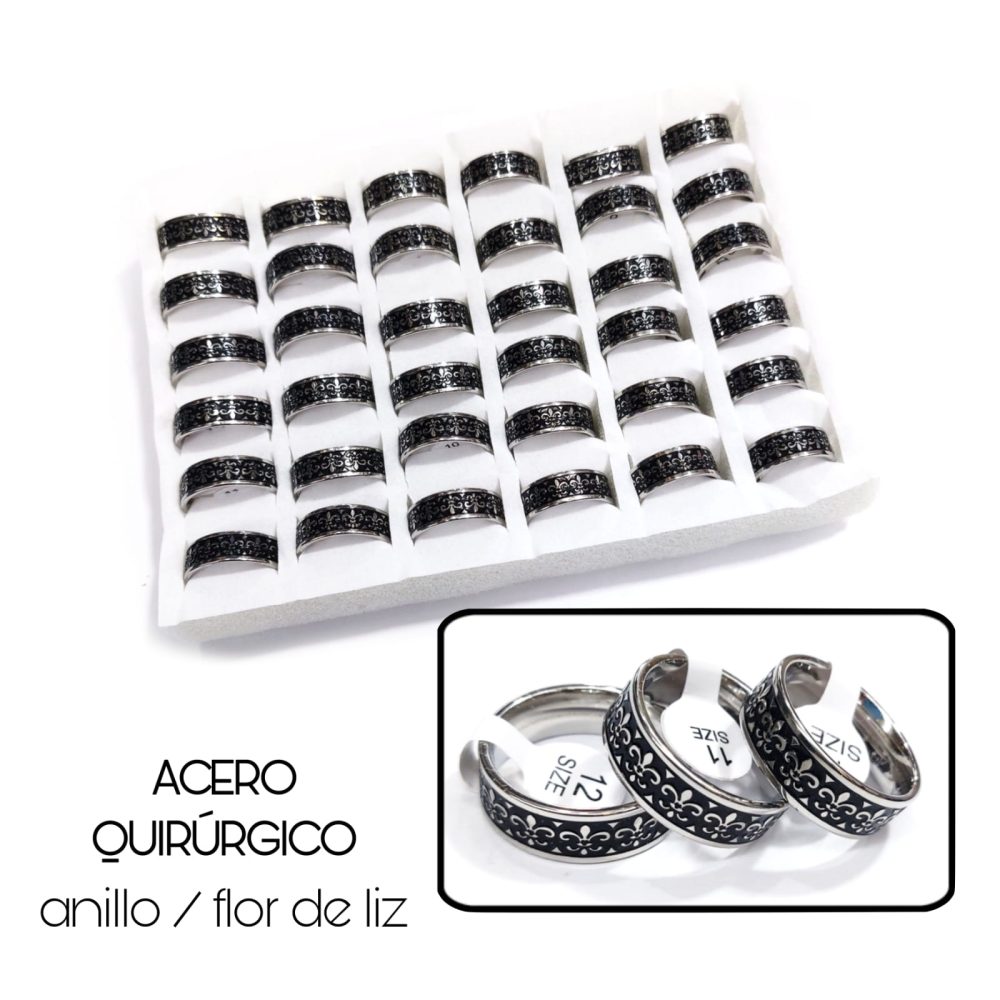 ANILLO POR CAJA (36 UNIDADES)