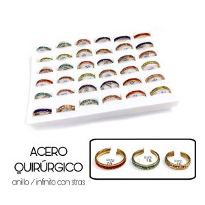 ANILLO POR CAJA (36 UNIDADES)