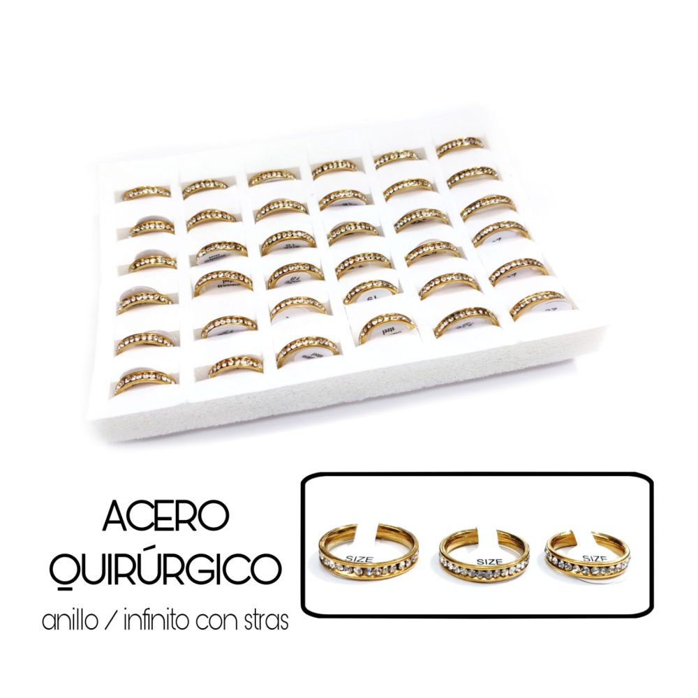 ANILLO POR CAJA (36 UNIDADES)