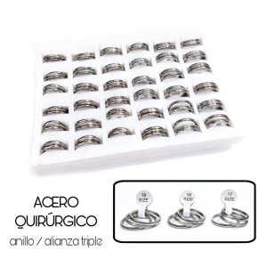 ANILLO POR CAJA (36 UNIDADES)